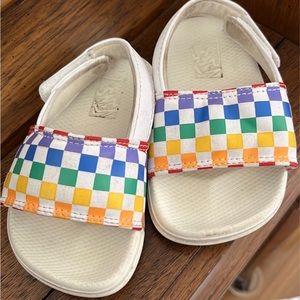 Vans toddler slides size 5